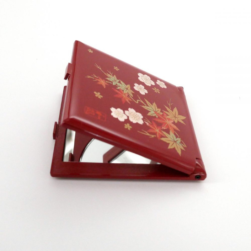 red pocket mirror, SYUNJU, autumn