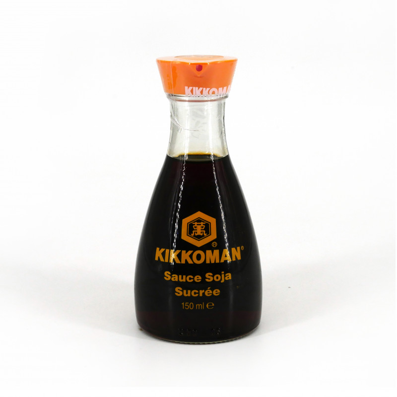 Sauce Soja avec moins de sel en carafe anti-goutte, KIKKOMAN DISPENSER