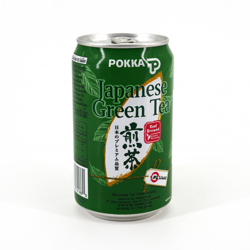 Japanese green tea in can - POKKA GREEN TEA