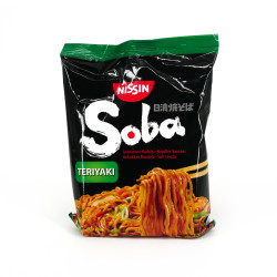 Sachet of stir-fried Yakisoba noodles, Teriyaki flavor, NISSIN