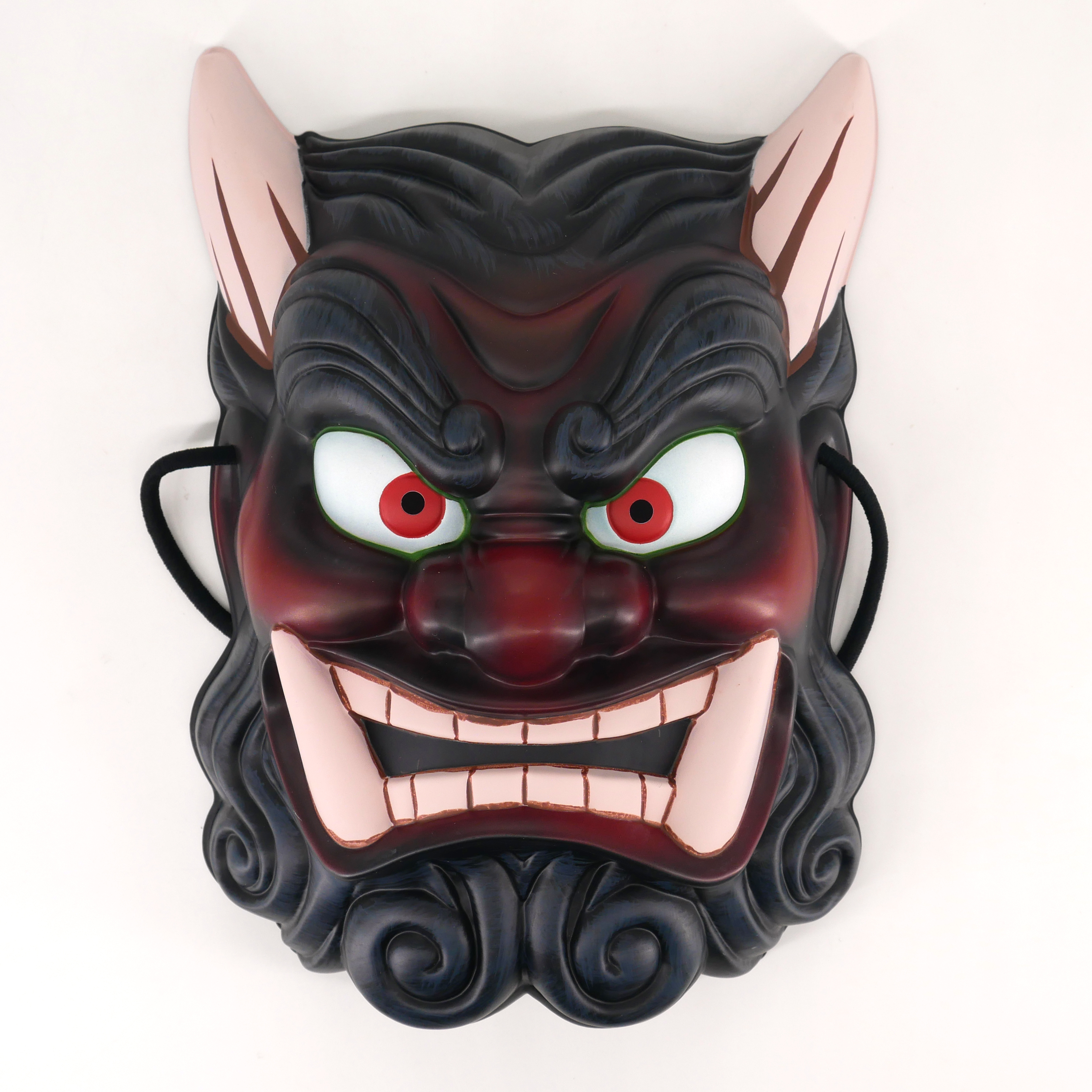 Masque Hannya japonais traditionnel, masque Oni, masque de