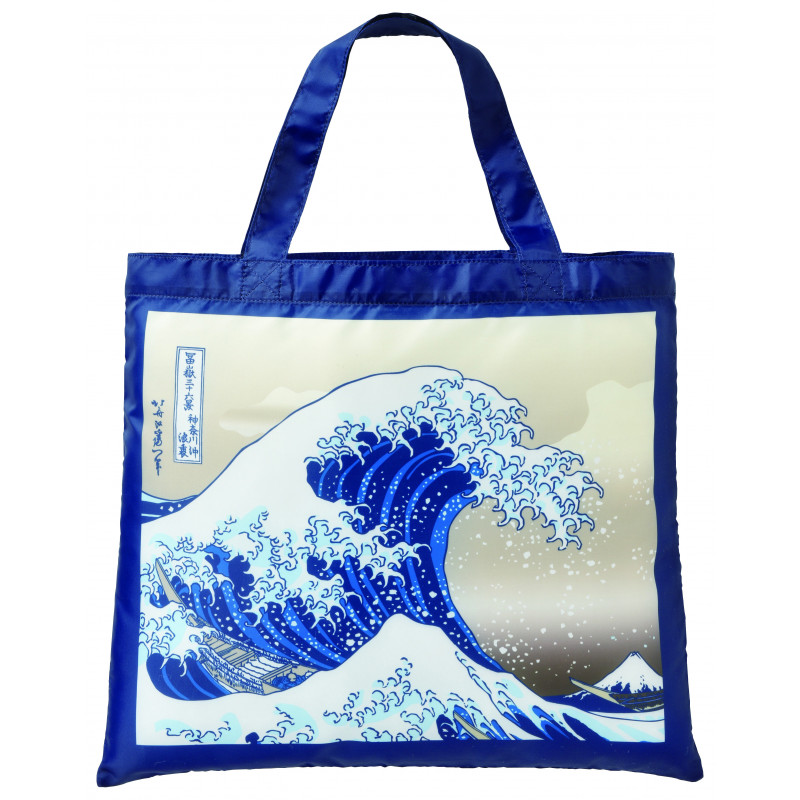 Eco-friendly polyester bag, ECO BAG NAMIURA WALK, wave