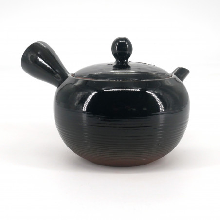 Théière japonaise tokoname kyusu, AOI, bleu