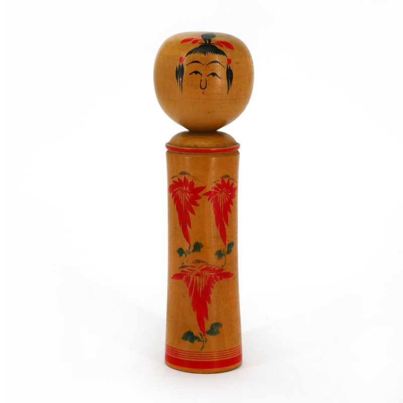 Poupée en bois japonaise - kokeshi vintage - NARUKO