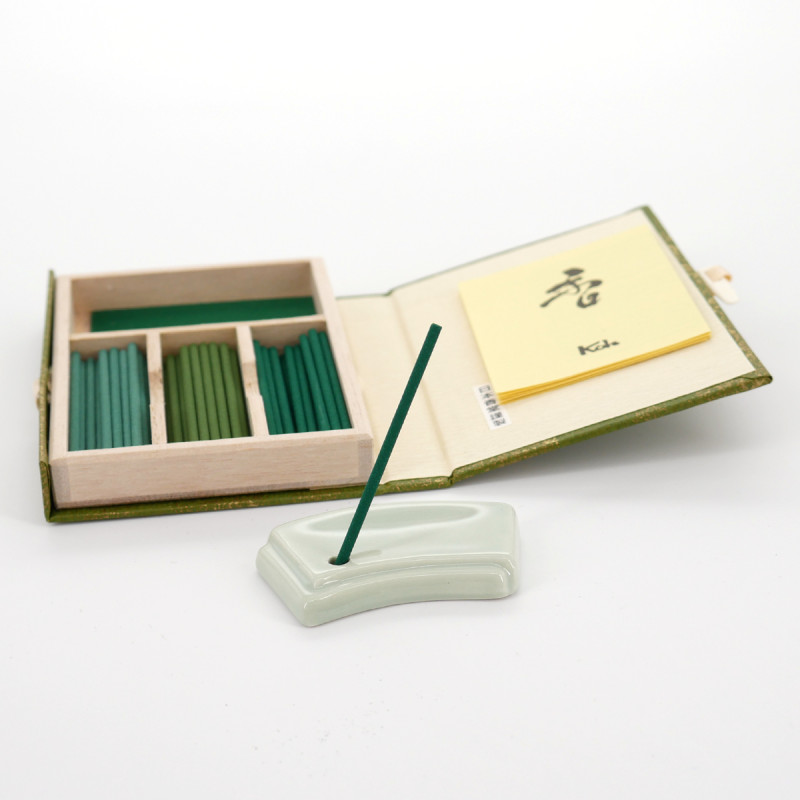 Small book 60 sticks of incense, MORI NO KAORI, Fragrances of the Forest