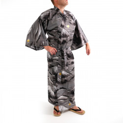 Black Cotton Yukata