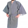 japanischer herren blauer happi kimono, 976H, Kratzer