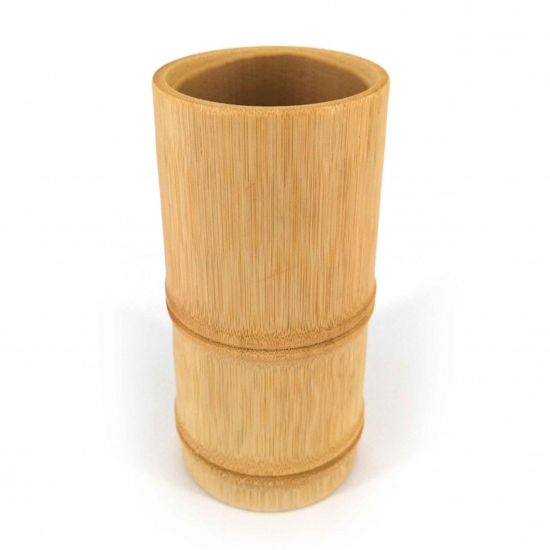 Pot de rangement pour baguettes en bambou naturel - TAKE