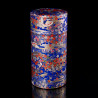 Japanese tea box made of washi paper, EVENTAILS, blue
