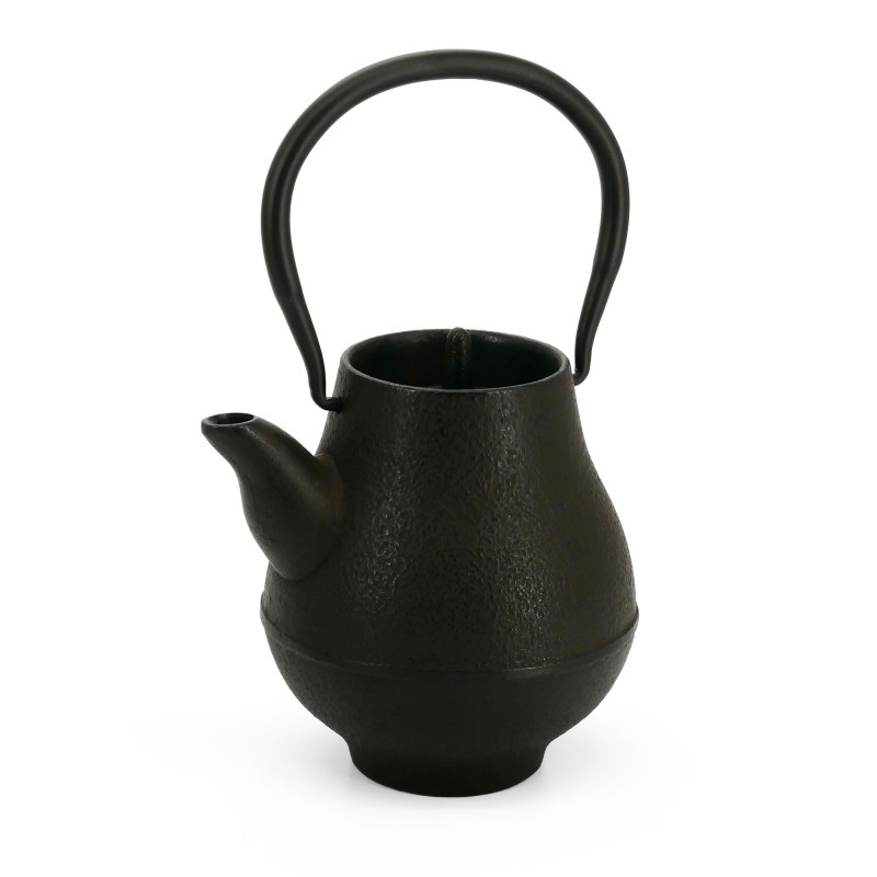 Théière bronze en fonte du Japon émaillée, ROJI TSUBOMI, 0,45lt