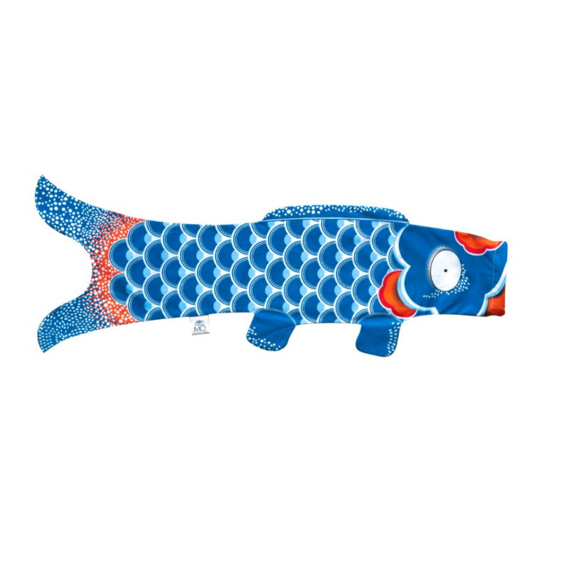 Ocean blue koi carp windsock, KOINOBORI OCEAN