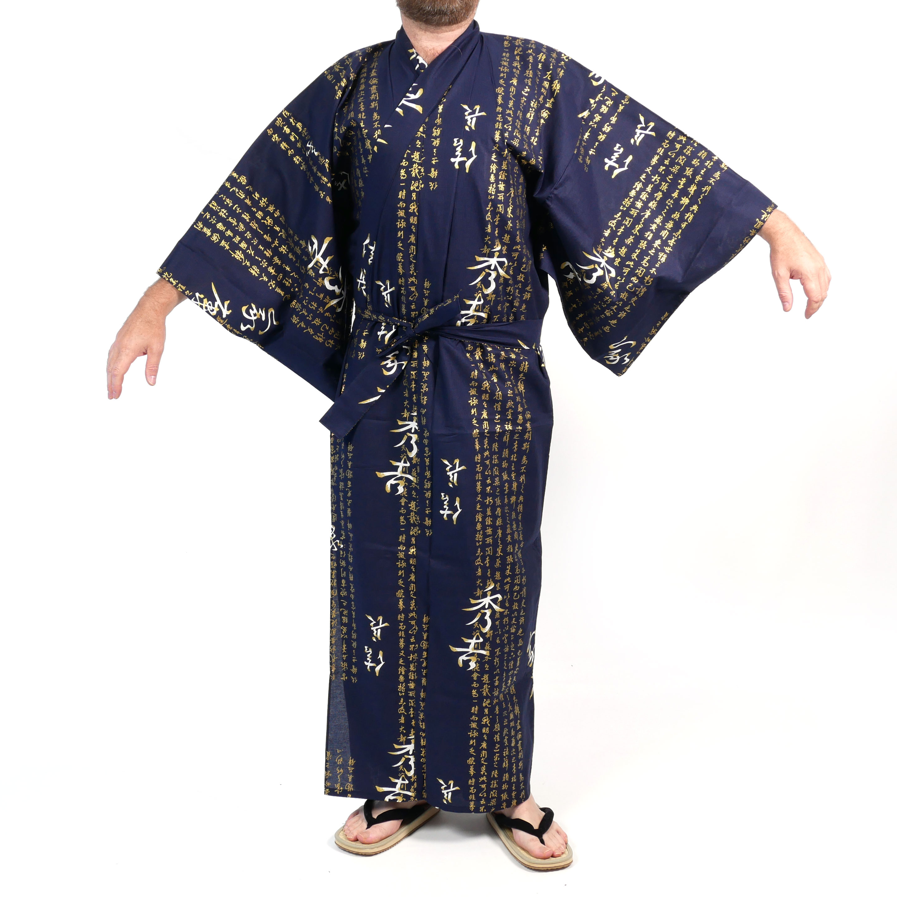 Kimono tradicional japonés para hombres