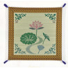 Japanese straw cushion zabuton for zazen meditation HASUNOHANA 70x70cm