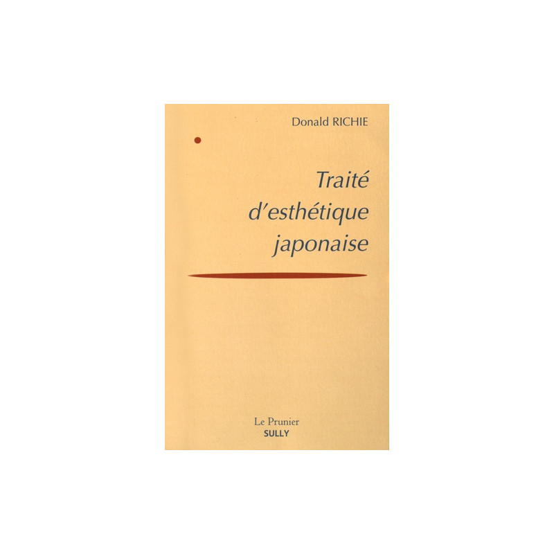 Livre - Traité d'esthétique japonaise.