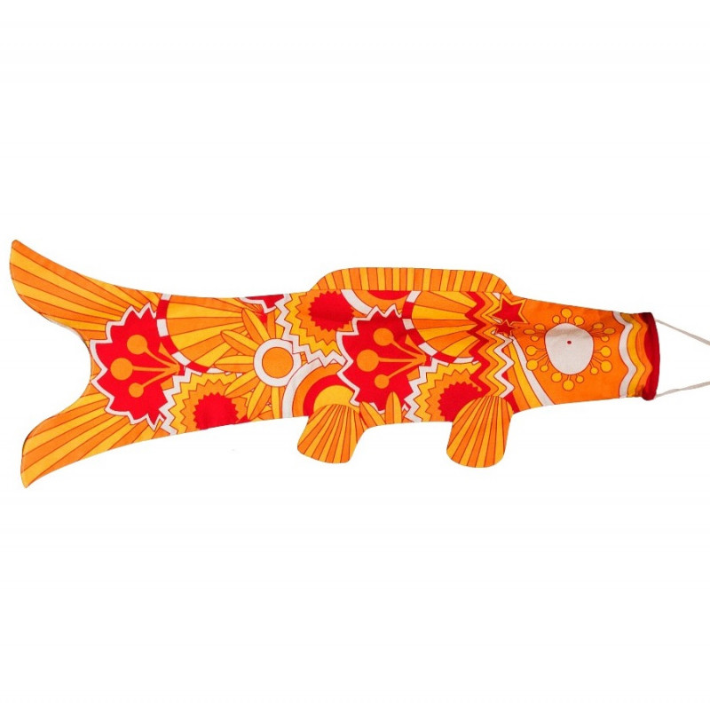 Koi carp shaped windsock, KOINOBORI SEVENTIES