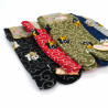 Chaussettes japonaises tabi en coton motif chat noir, KURO NEKO, couleur au choix, 22-25cm