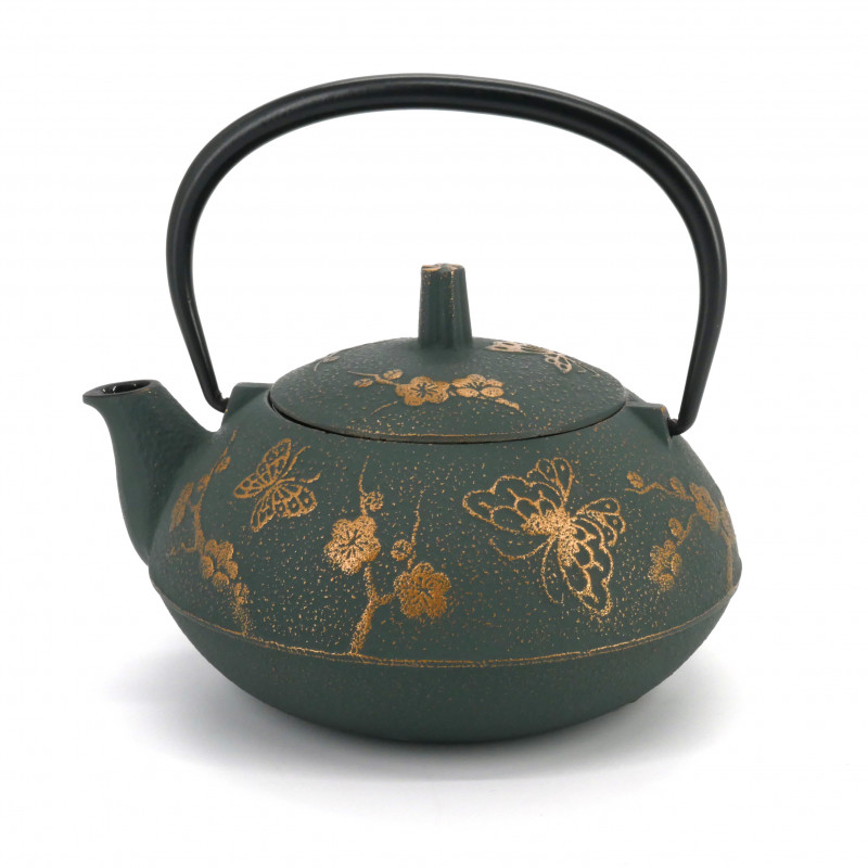 Théière bronze japonaise en fonte IWACHU, CHOCHO, 0,55lt