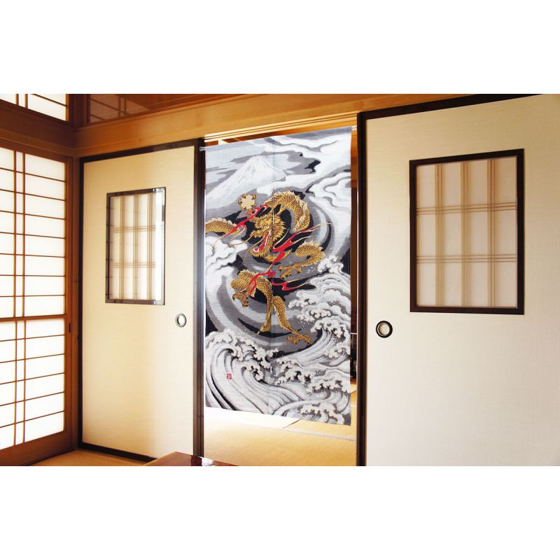 Japanese Noren polyester curtain, RYU
