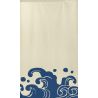 Rideau japonais Noren en polyester, NAMI