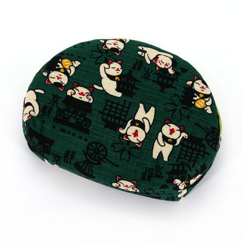 Petite pochette chats en coton - NEKO JAPAN - colori au choix