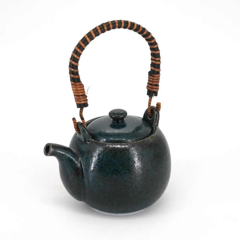 Japanese ceramic teapot - MARUI TIPOTTO - blue