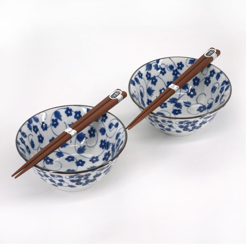 Set de 2 bols japonais en céramique - AO PATTA