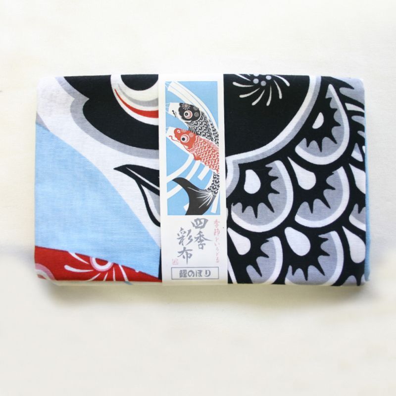 Japanese cotton towel - TENUGUI - KOINOBORI