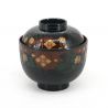 Japanese bowl with lacquered effect lid - PATANKABA