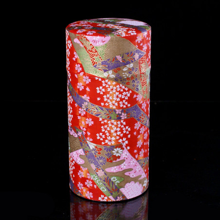 boîte à thé japonaise en papier washi