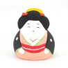 Kleine japanische Keramik fortune lady - OFUKUSAN -