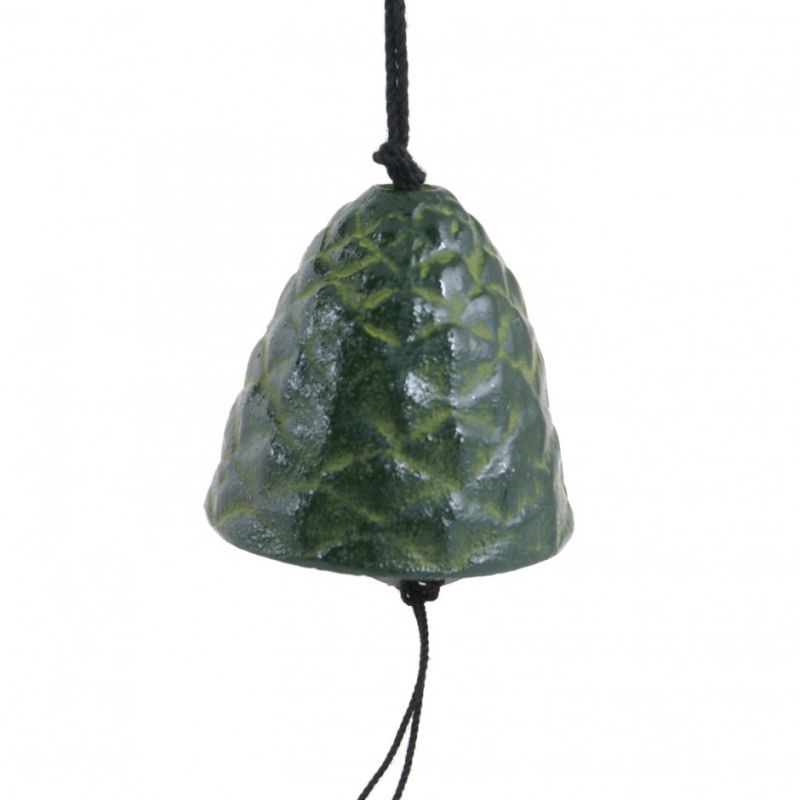Japanese cast iron wind bell, MATSUNOMI, pine cone