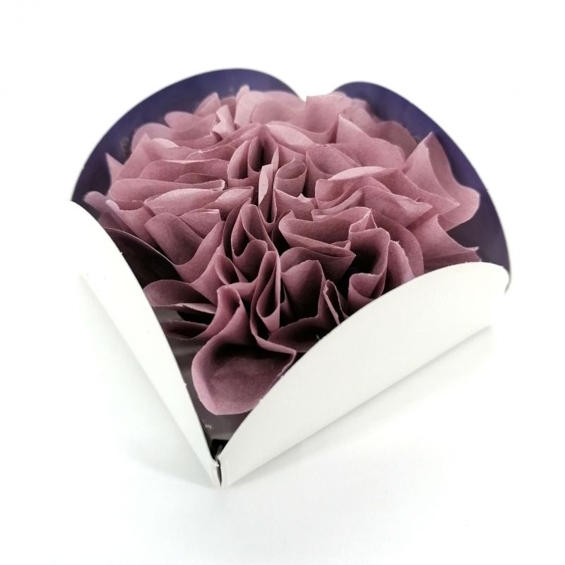 Flor de papel que contiene 8 conos de incienso con soporte - FLORAL WORLD LAVENDER - Lavanda