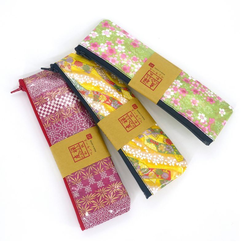 Trousse japonaise arc-en-ciel - NIJI HANA FUDEIRE