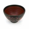 Japanese ceramic rice bowl - KUROKOI