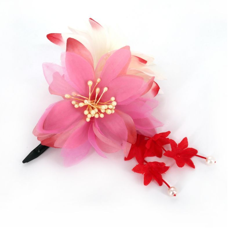 Flower hair pick - HANA KANZASHI