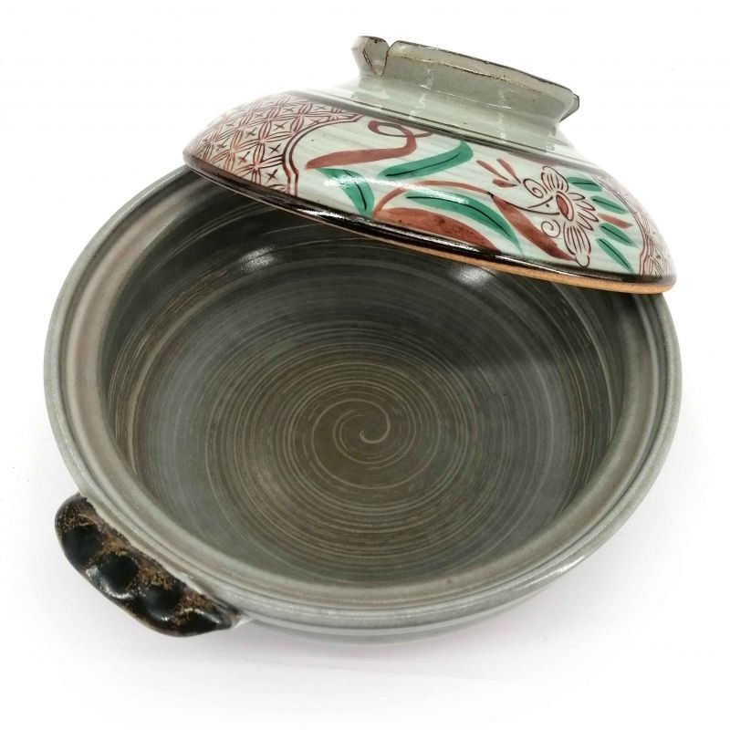 Grauer Keramik-Donabe-Topf - GUREFURORARU