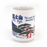 Taza de té blanco japonés Monte Fuji - FUJISAN
