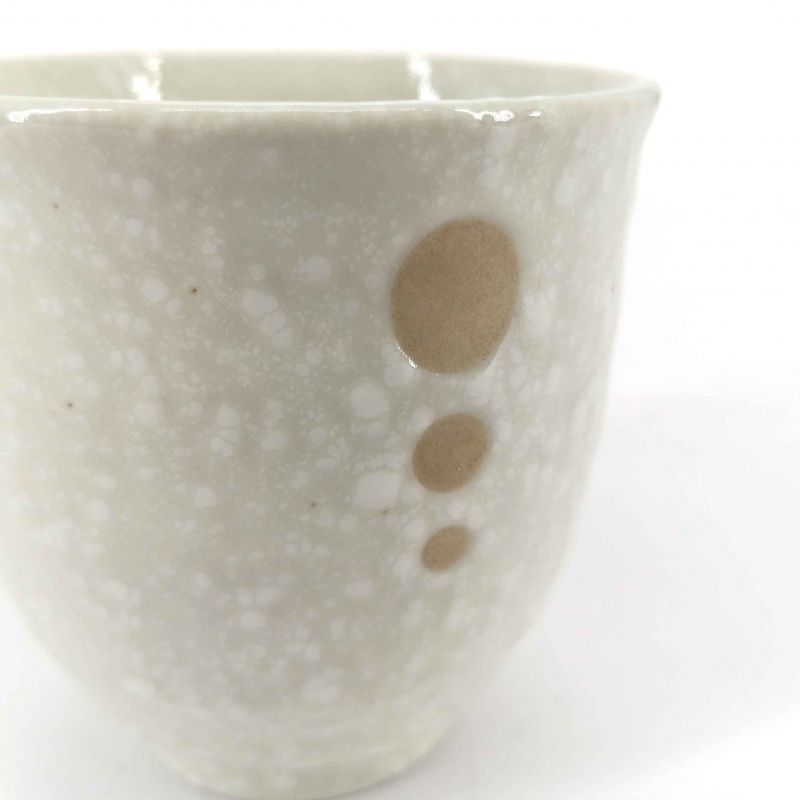 Tazza da tè in ceramica giapponese, bianca - POINTU