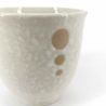 Tasse à thé japonaise en céramique, blanc - POINTO