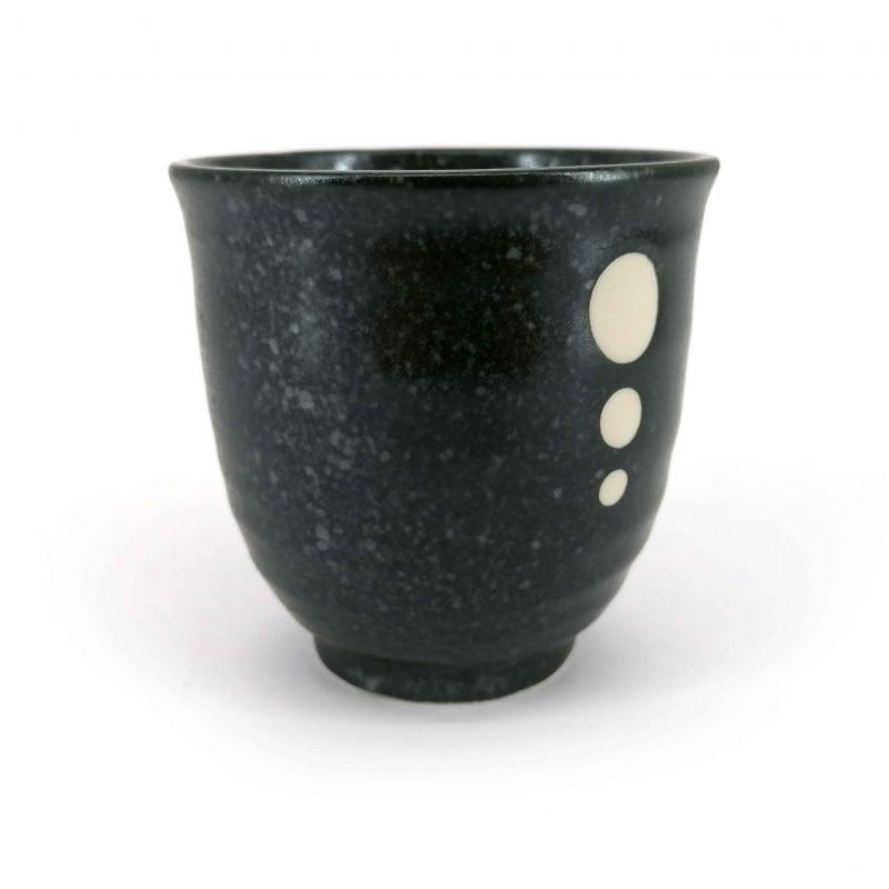 Tazza da tè in ceramica giapponese, nera - POINTO
