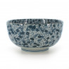 petit bol de riz traditionnel japonais BLUE FLOWER