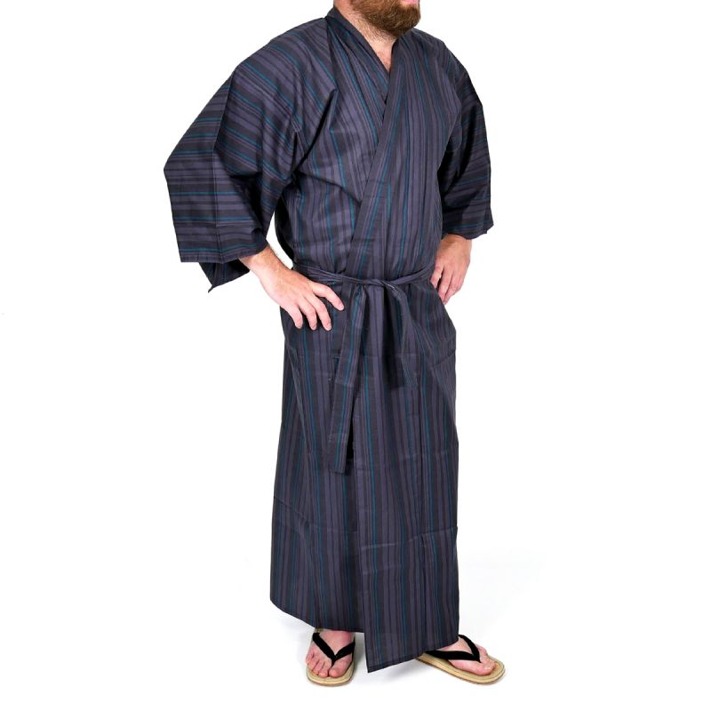 Yukata cotton Men TATESHIMA