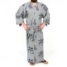 Blaue Japanischer Herren Yukata Kimono, SETSUGETSUKA, blau