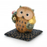 tirelire hibou avec coussin FUKURÔ CHOKIN-BAKO