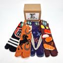 Schachtel mit 4 Tabi-Socken aus japanischer Baumwolle für Herren