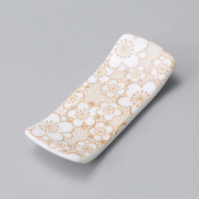 Poggia bacchette in ceramica giapponese, BISUKU ICHIMATSU