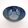 Japanische Ramenschale aus Keramik, blau - AO