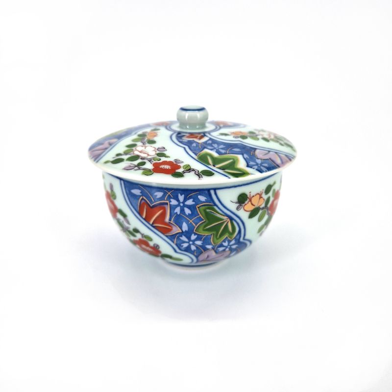 Cuenco japonés de cerámica con tapa, ARITA