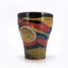 Mazagran Japanese colorful ceramic pattern rings- YUBIWA