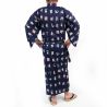 Yukata japonés de algodón para hombre - TOJIGO